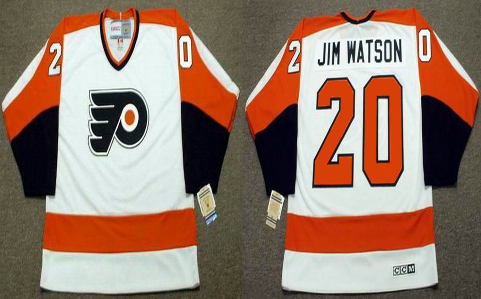 2019 Men Philadelphia Flyers #20 Jim watson White CCM NHL jerseys->philadelphia flyers->NHL Jersey